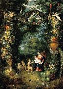 The Holy Family with St John Jan Brueghel the Younger